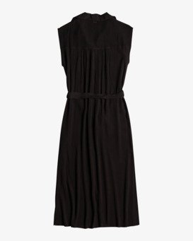 billabong, Little Flirt - Midi Shirt Dress for Women, BLACK 2 (3493) Little Flirt - Midi Shirt Dress for Women  C3DR15BIP2