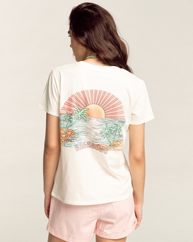 Island Life - Camiseta de manga corta para Mujer