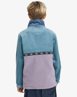 billabong, Space Lobster - Pullover mit Reißverschlusskragen für Jungen 8-16, WASHED BLUE (wbl) Space Lobster - Half Zip Jumper for Boys 8-16  EBBFT00129