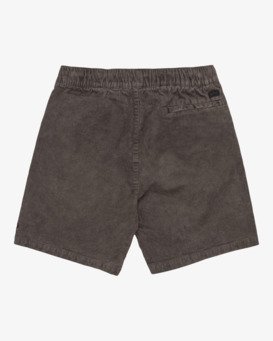billabong, Larry - Short de marche à taille élastique pour Garçon 10 - 18, RAVEN (rav) Larry - Elastic Waist Walkshorts for Boys 10 - 18  EBBWS00112