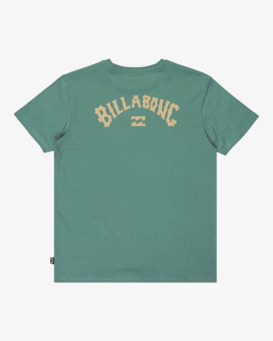 billabong, Arch Wave - T-Shirt à manches courtes pour Garçon 8-16 ans, SAGEBRUSH (bmr0) Arch Wave - Short Sleeve T-Shirt for Boys 8-16  EBBZT00101
