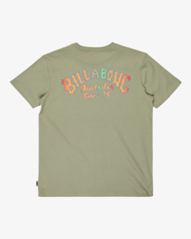 billabong, Origin - T-Shirt für Jungen 8-16, GREY GREEN (gjk0) Origin - Short Sleeve T-Shirt for Boys 8-16  EBBZT00184