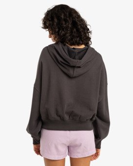 billabong, All Time - Pullover Hoodie for Women, BLACK SANDS (bsd) All Time - Pullover Hoodie for Women  EBJFT00146