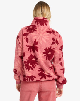 billabong, Time Off - Sweat pour Femme, MAUVE ROSE (mvr) Time Off - Pullover Sweatshirt for Women  EBJPF00112