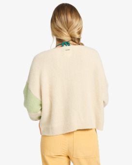 billabong, On You - Pull pour Femme, EVERGREEN (evg) On You - Jumper for Women  EBJSW00137