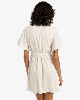 billabong, All For You - Mini Dress for Women, WHITECAP (wcp) All For You - Mini Dress for Women  EBJWD00152