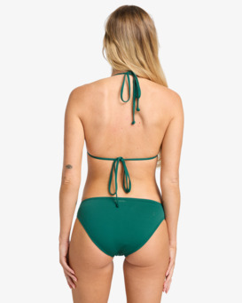 billabong, Sol Searcher Multi Tri - Haut de bikini triangle pour Femme, EVERGREEN (evg) Sol Searcher Multi Tri - Triangle Bikini Top for Women  EBJX300103