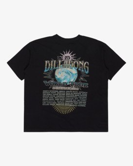 billabong, Take A Tour - T-shirt met korte mouwen voor Dames, BLACK (blk) Take A Tour - Short Sleeve T-Shirt for Women  EBJZT00476