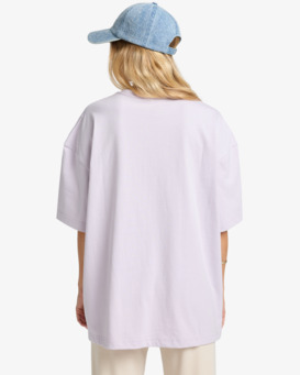 billabong, Quality Surf - Short Sleeve T-Shirt for Women, VIOLET ICE (vic) Quality Surf - Short Sleeve T-Shirt for Women  EBJZT00504