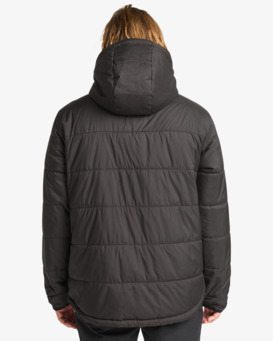 billabong, Journey Hooded - Veste légère matelassée avec capuche pour Homme, BLACK (blk) Journey Hooded - Quilted Lightweight Jacket With Hood for Men  EBYJK00145