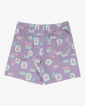 billabong, Wasted Times 18.5" - Short de bain Layback pour Homme, PURPLE ASH (skw0) Wasted Times 18.5" - Layback Swim Shorts for Men  EBYJV00139