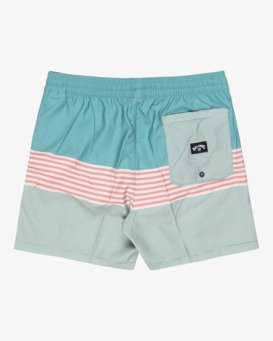 billabong, All Day Stripe 16" - Layback Schwimmshorts für Männer, DUSTY TEAL (bls0) All Day Stripe 16" - Layback Swim Shorts for Men  EBYJV00143