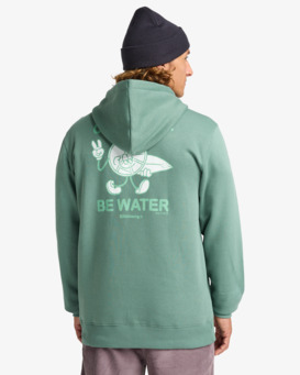 billabong, Foundation Po - Hoodie for Men, SAGEBRUSH (bmr0) Foundation Po - Hoodie for Men  EBYSF00175