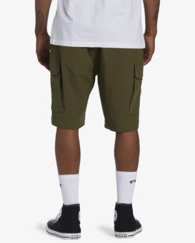 billabong, Surftrek Transport 19" - Shorts de Calle para hombre, MILITARY (mil) Surftrek Transport 19" - Walkshorts for Men  EBYTK03003