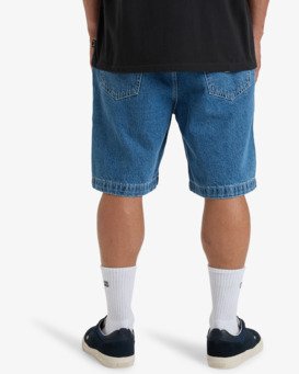 billabong, Big 21" - Short Vaquero para hombre, OCEAN WASH (ocs) Big 21" - Denim Shorts for Men  EBYWS00113