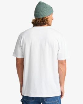 billabong, Arch Frame - T-Shirt à manches courtes pour Homme, WHITE (wht) Arch Frame - Short Sleeve T-Shirt for Men  EBYZT00341