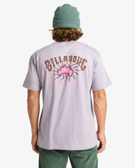 billabong, Origin - T-Shirt à manches courtes pour Homme, LIGHT PURPLE (skw0) Origin - Short Sleeve T-Shirt for Men  EBYZT00365