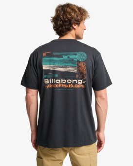 billabong, Tidal Research - T-Shirt à manches courtes pour Homme, DARK NAVY (ktw0) Tidal Research - Short Sleeve T-Shirt for Men  EBYZT00386