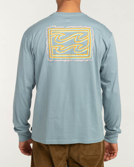 Crayon Wave - Long Sleeve T-Shirt for Men  F1LS09BIF2