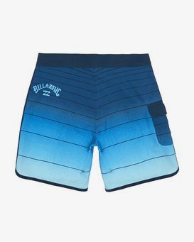 73 Strippe Pro 18" - Striped Board Shorts for Boys