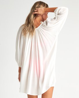 Pleasant Tale - Long Sleeve Tunic / Swim Cover Up for Women