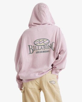 billabong, Since 73 Beach Tour - Pullover Hoodie for Women, CHALK PINK (mdw0) Since 73 Beach Tour - Pullover Hoodie for Women  UBJFT00281