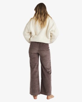 billabong, Palmy Cord - Pantalon pour Femme, KONA (cpk0) Palmy Cord - Wide Leg Trousers for Women  UBJNP00216