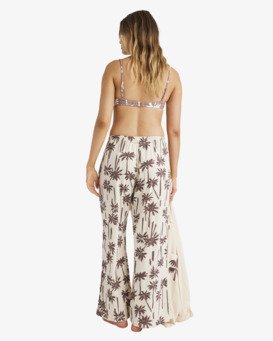 billabong, Sunset Canyon - Pantalón on cintura elástica para Mujer, WHITECAP (wcp) Sunset Canyon - Elasticated Trousers for Women  UBJNP00220