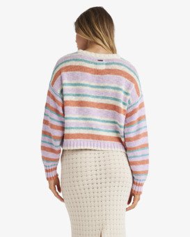 billabong, Get Free - Maglia girocollo da Donna, MULTI (mul) Get Free - Crew Neck Jumper for Women  UBJSW00151