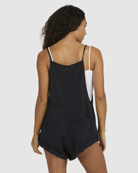 billabong, Wild Pursuit - Playsuit for Women, BLACK (blk) WILD PURSUIT OVERALL  UBJWD00146