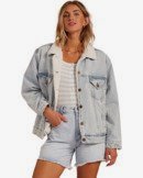 Such A Trip Denim Jacket for Women Billabong