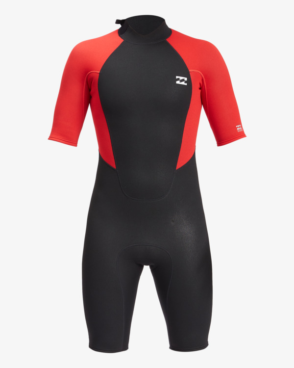 2 2/2mm Intruder - Back Zip Wetsuit for Boys 8 - 14 Red 042B19BIP0 Billabong