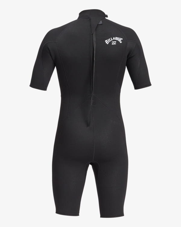 1 Intruder 2/2mm - Back Zip Springsuit for Men Black 042M19BIP0 Billabong
