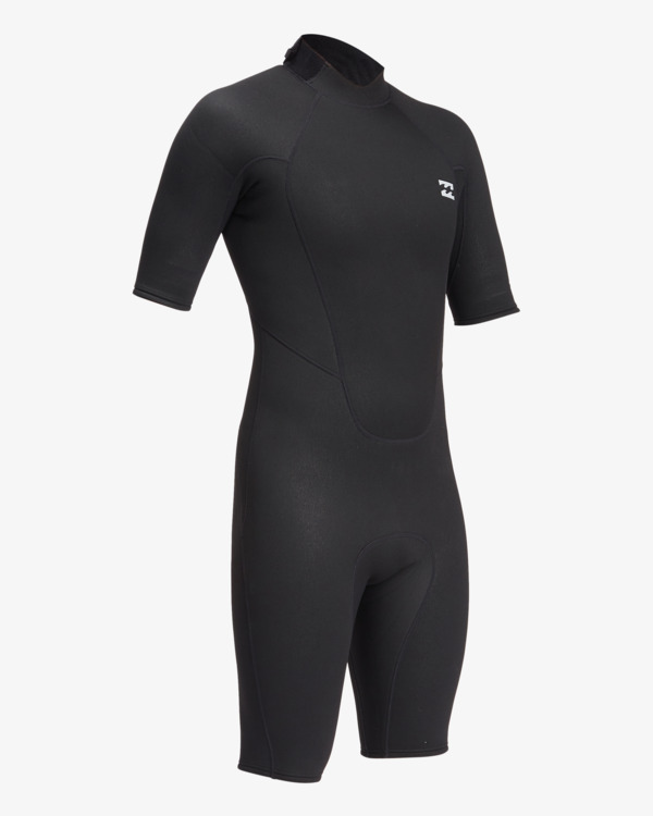 2 Intruder 2/2mm - Back Zip Springsuit for Men Black 042M19BIP0 Billabong