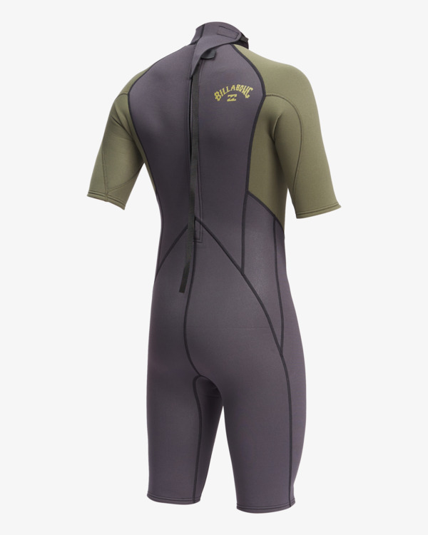 10 Intruder 2/2mm - Springsuit back zip pour Homme Noir 042M19BIP0 Billabong