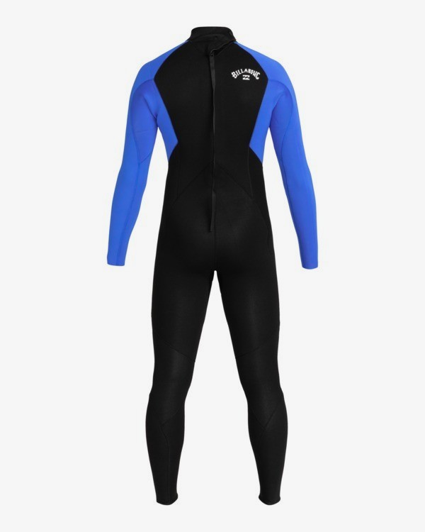 1 Intruder 4/3mm Intrdr Bz GBS - Traje de Surf con Cremallera en la Espalda para Hombre Azul 044M18BIP0 Billabong