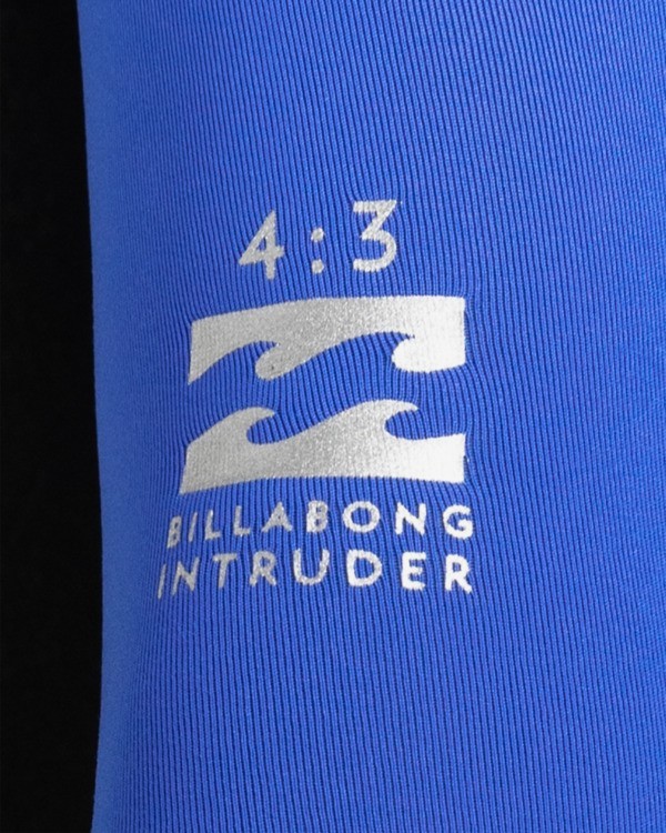 2 Intruder 4/3mm Intrdr Bz GBS - Traje de Surf con Cremallera en la Espalda para Hombre Azul 044M18BIP0 Billabong