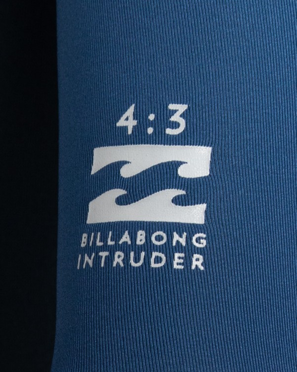 3 Intruder 4/3mm Intrdr Bz GBS - Back Zip Wetsuit for Men Blue 044M18BIP0 Billabong