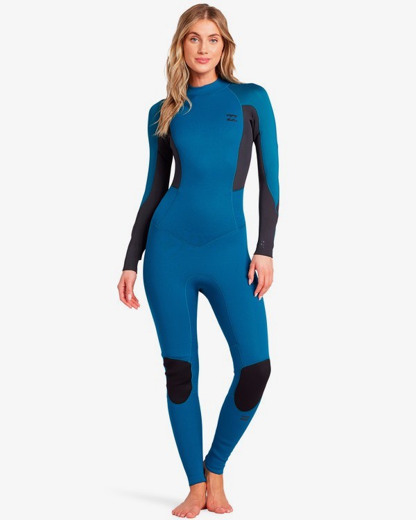0 Launch 5/4mm Launch Bz GBS - Muta con zip posteriore da Donna Blue 045G18BIP0 Billabong
