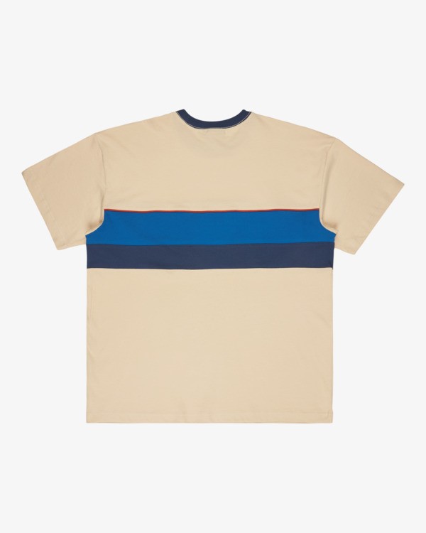 8 Simulator - Boxy T-Shirt for Men Beige 24A011601 Billabong