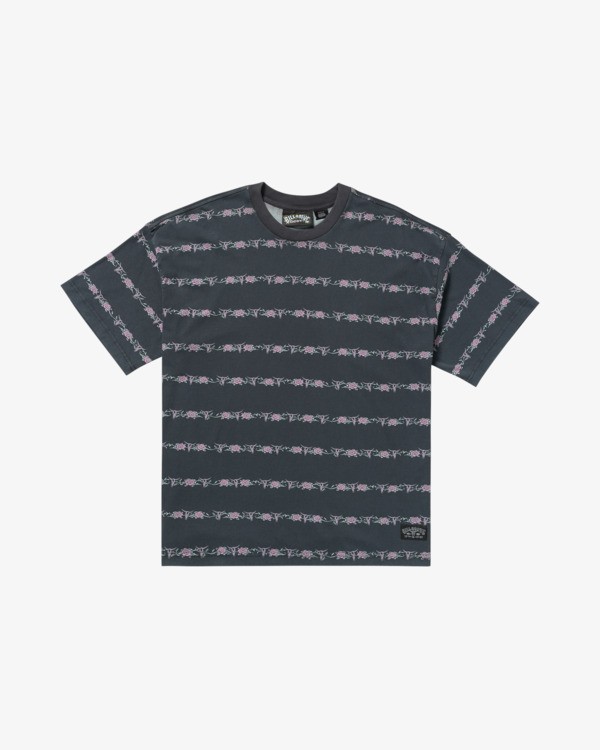 4 Occy Raging Bull Stripe - Maglia girocollo a maglia da uomo Black 24A012500 Billabong