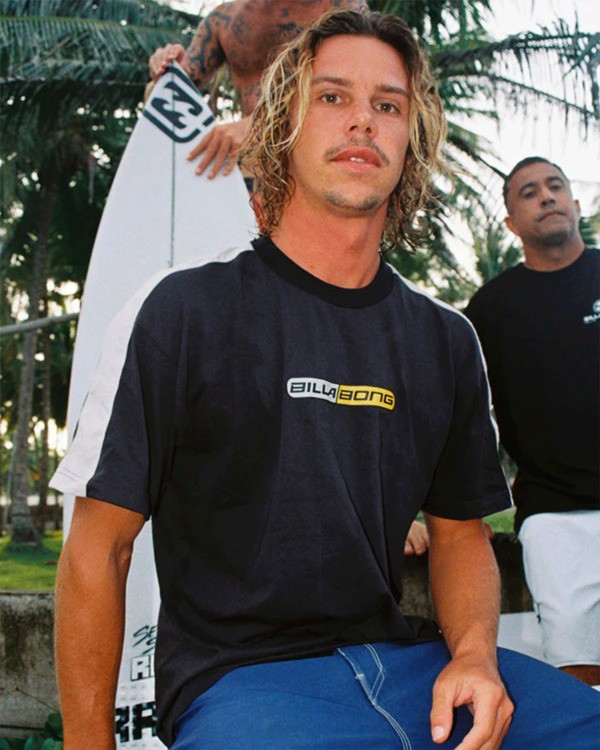 0 Spec Iconic - Short Sleeve T-Shirt for Men Black 24A014500 Billabong