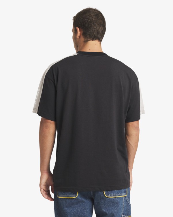 1 Spec Iconic - Camiseta de manga corta para hombre Negro 24A014500 Billabong