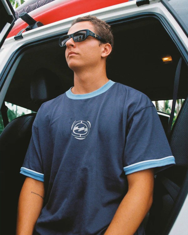 0 Spec Ringer - Short Sleeve T-Shirt for Men Multi 24A014501 Billabong