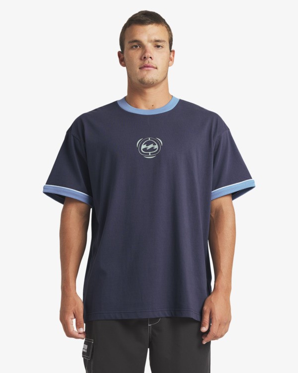 0 Spec Ringer - Short Sleeve T-Shirt for Men Multi 24A014501 Billabong