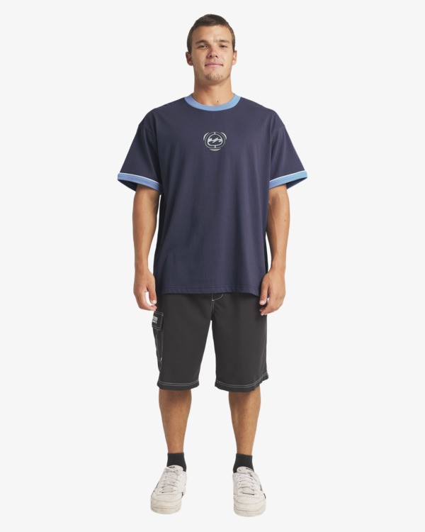 2 Spec Ringer - Short Sleeve T-Shirt for Men Multi 24A014501 Billabong