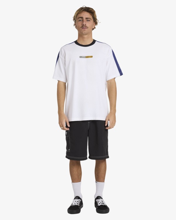 2 Spec 73 Iconic - Maglietta a maniche corte da Uomo White 24A014574 Billabong
