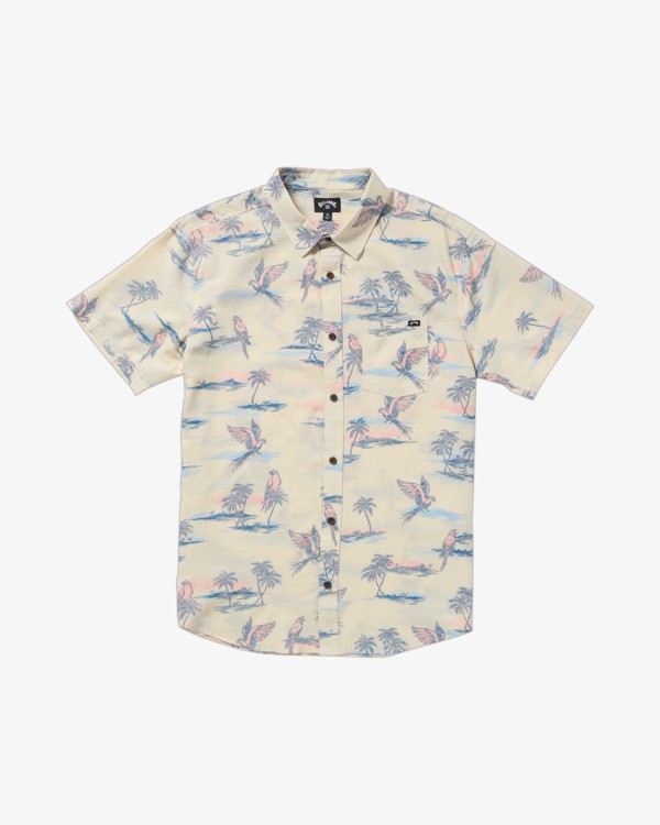 4 Sundays - Camisola de manga curta para homem Beige 24A041505 Billabong