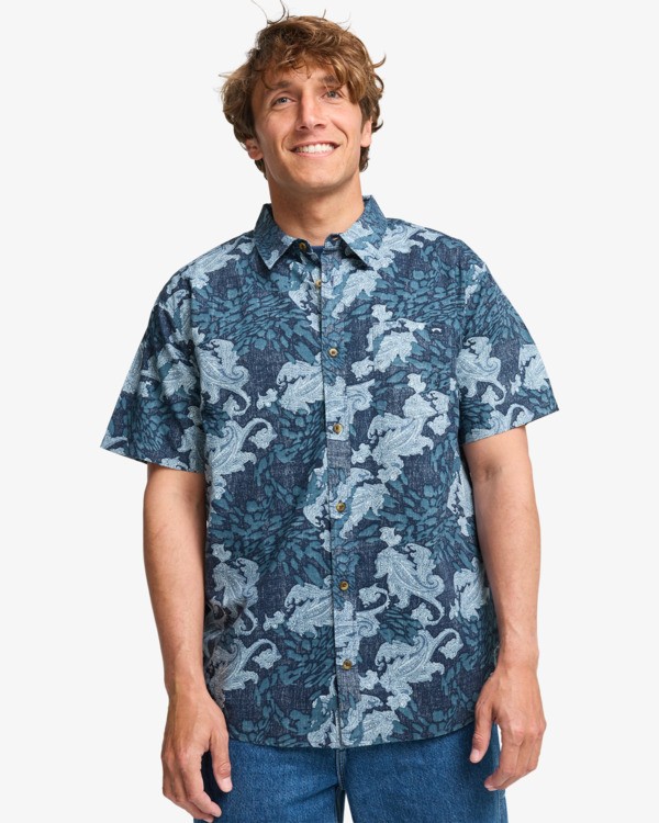 0 Sundays - Short Sleeve Top for Men Orange 24A041505 Billabong