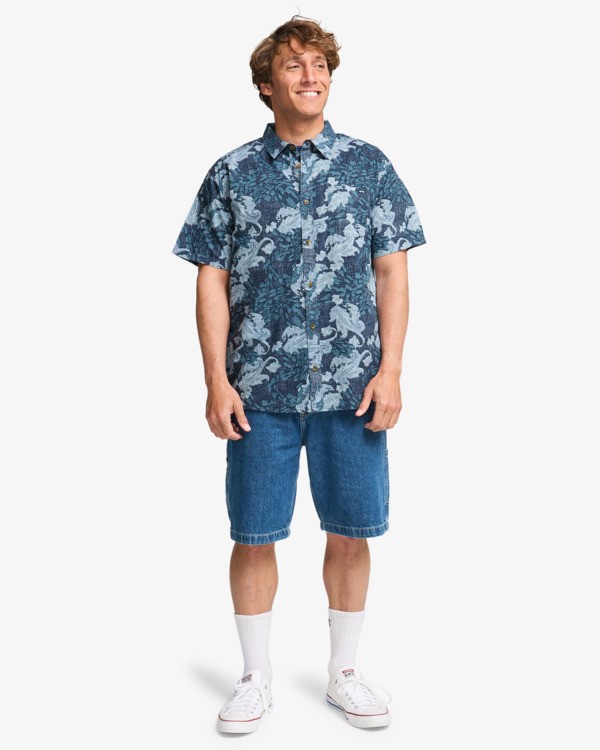 1 Sundays - Short Sleeve Top for Men Orange 24A041505 Billabong